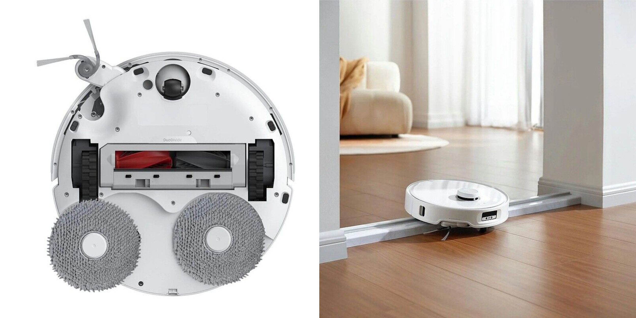 Робот-пылесос Roborock Qrevo CurvC