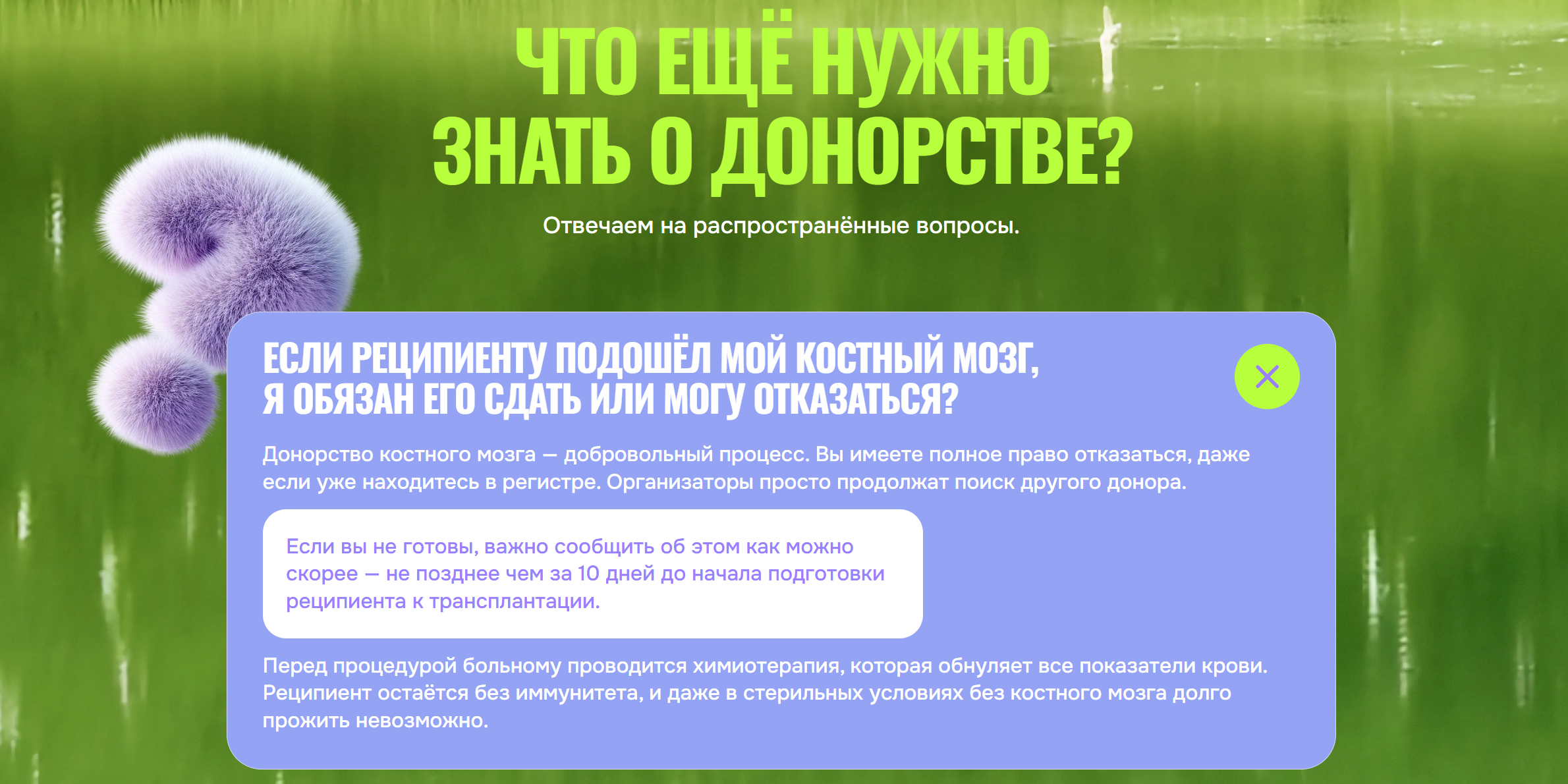 Донорство костного мозга