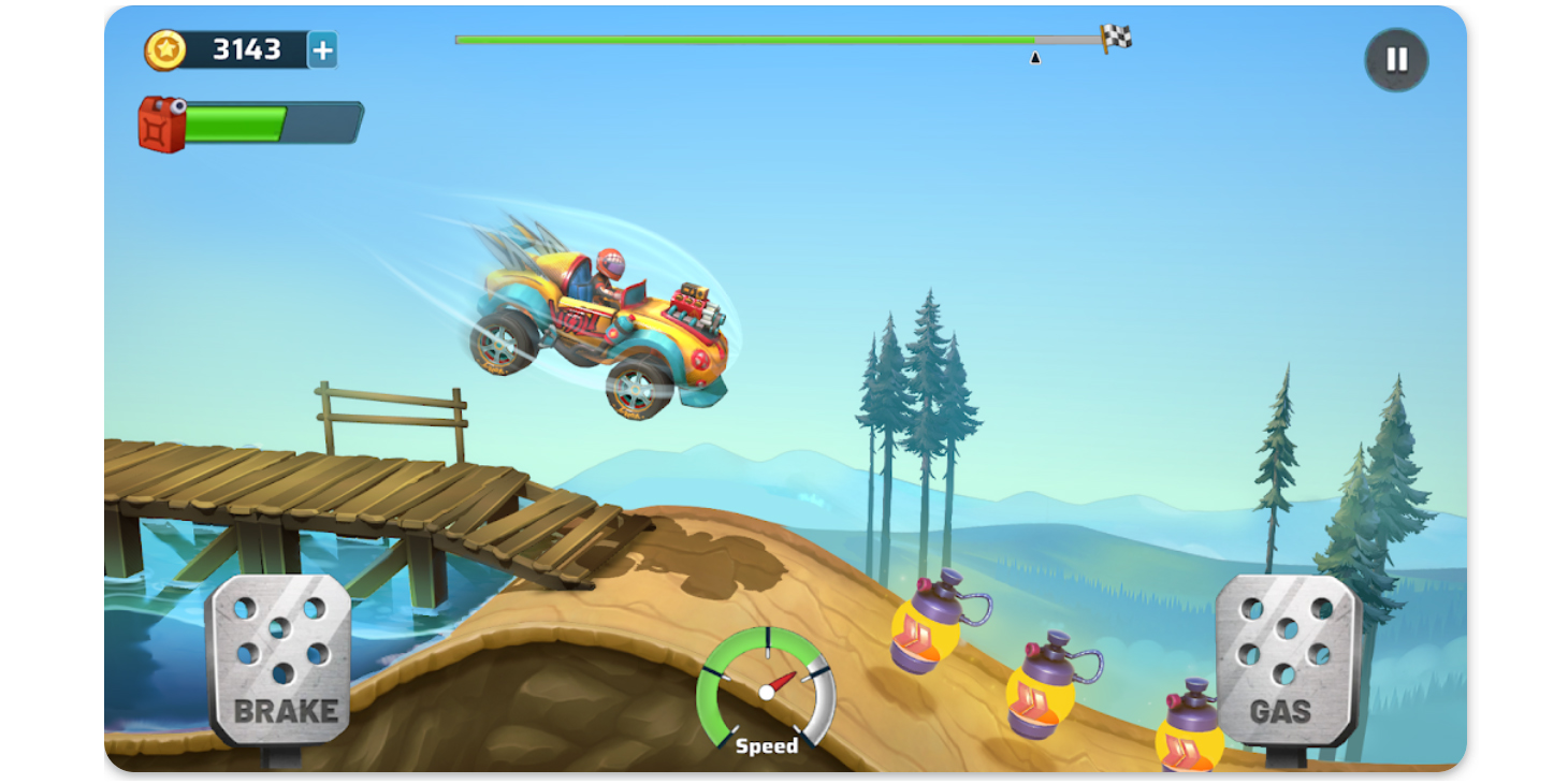 Mountain Climb Racer