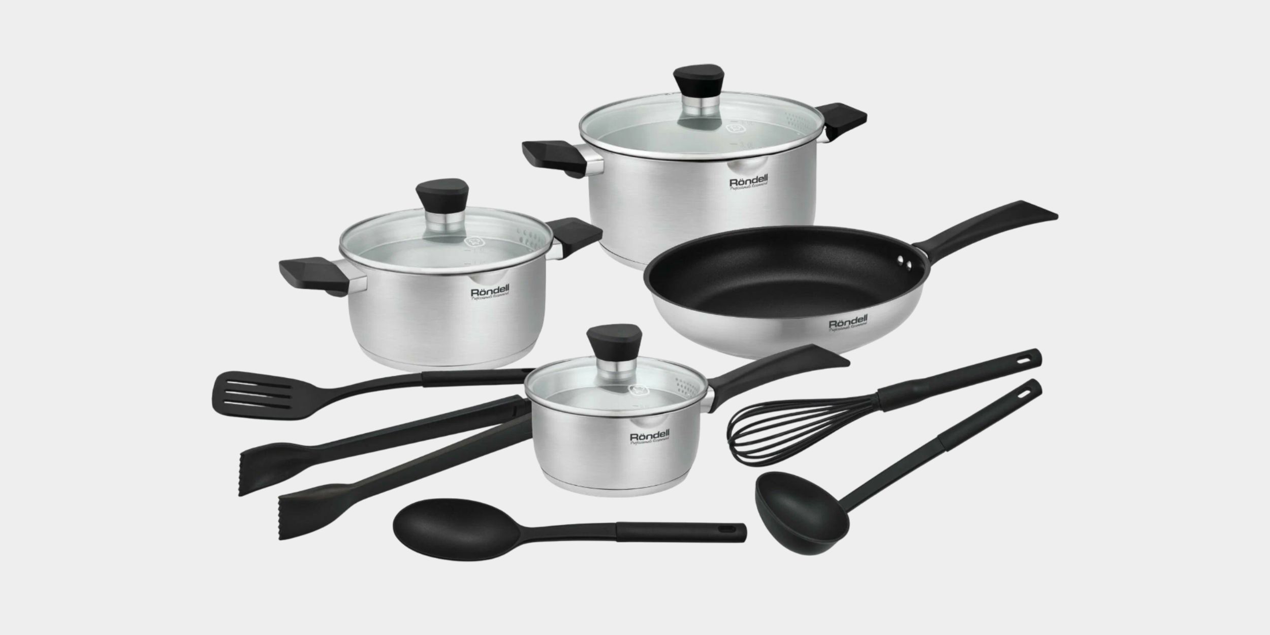 Три набора посуды от Rondell, с которыми проще готовить для новогоднего стола