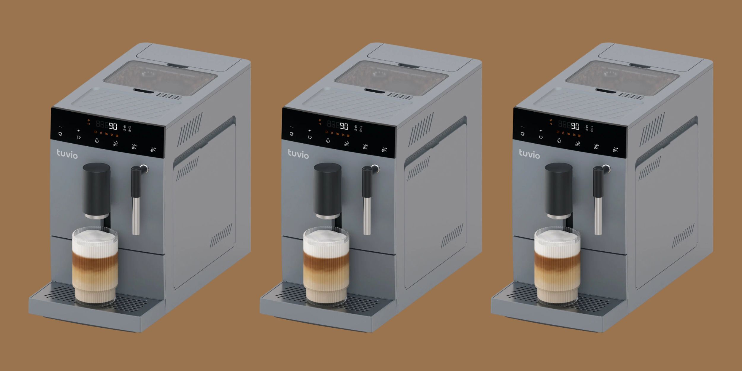 Автоматическую кофемашину с высоким рейтингом от Tuvio отдают со скидкой 62%