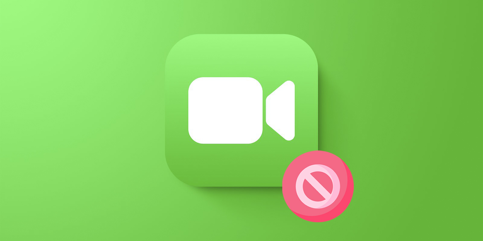 FaceTime блокировка