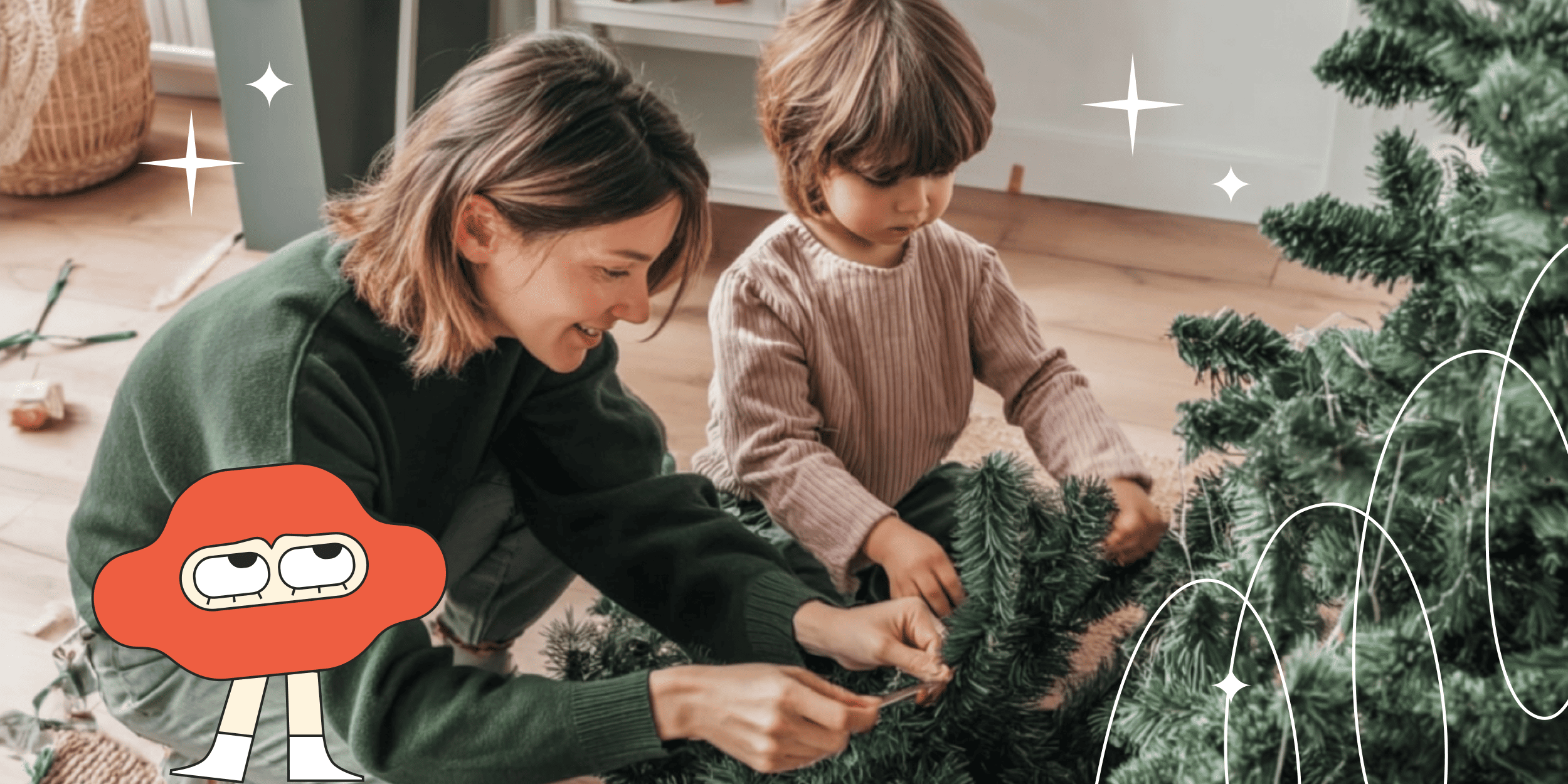 Как собрать искусственную ёлку