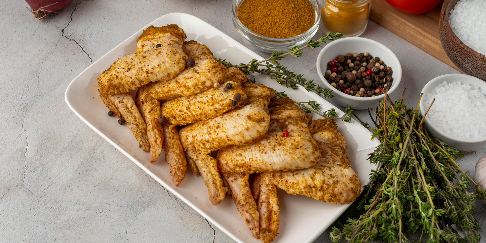 Любимые блюда в аэрогриле: куриные крылышки по-ямайски