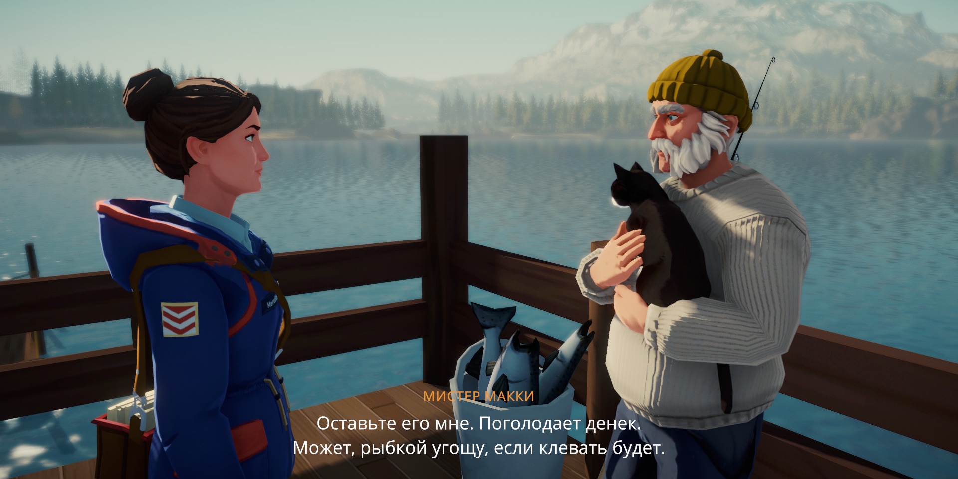 Расслабляющие игры для компьютерка: Lake — симулятор почтальона