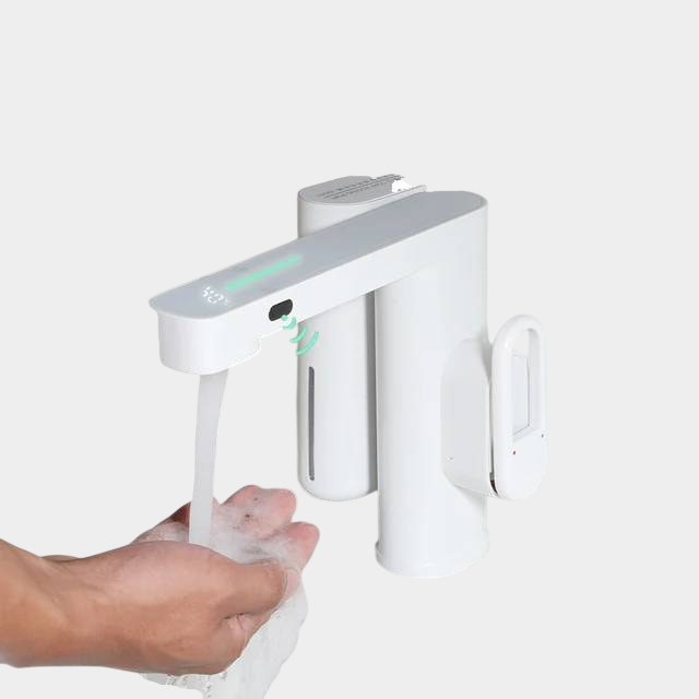 Смеситель с дозатором жидкого мыла