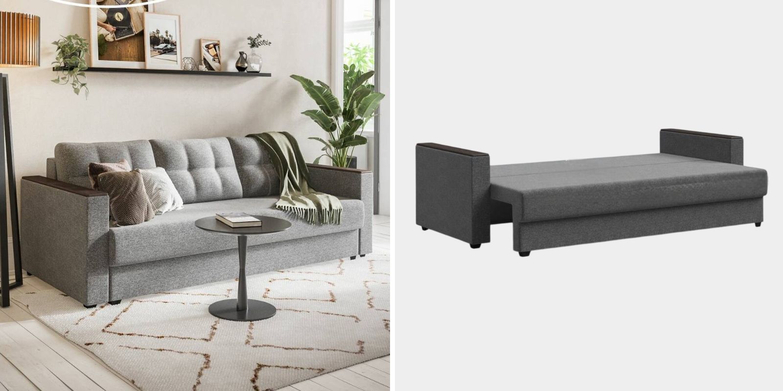 Диван-кровать с ящиками