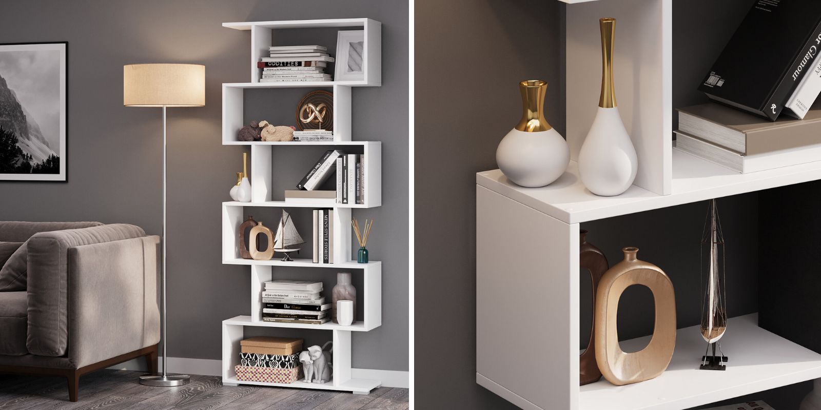 Напольный стеллаж