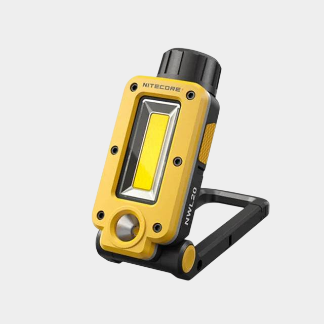 Фонарь с карабином-подставкой