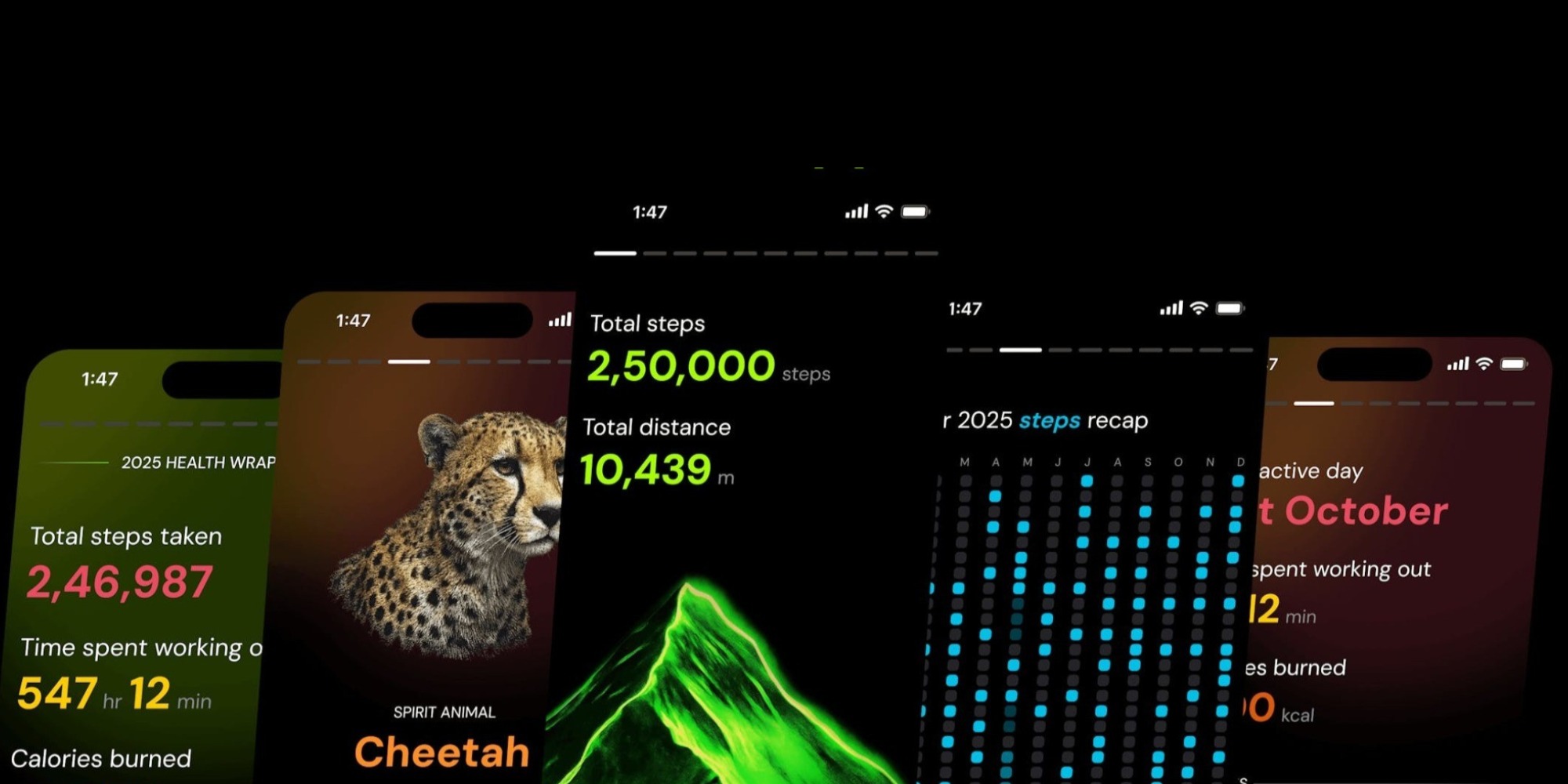 На iPhone теперь можно посмотреть годовые итоги «Здоровья» в стиле Spotify Wrapped