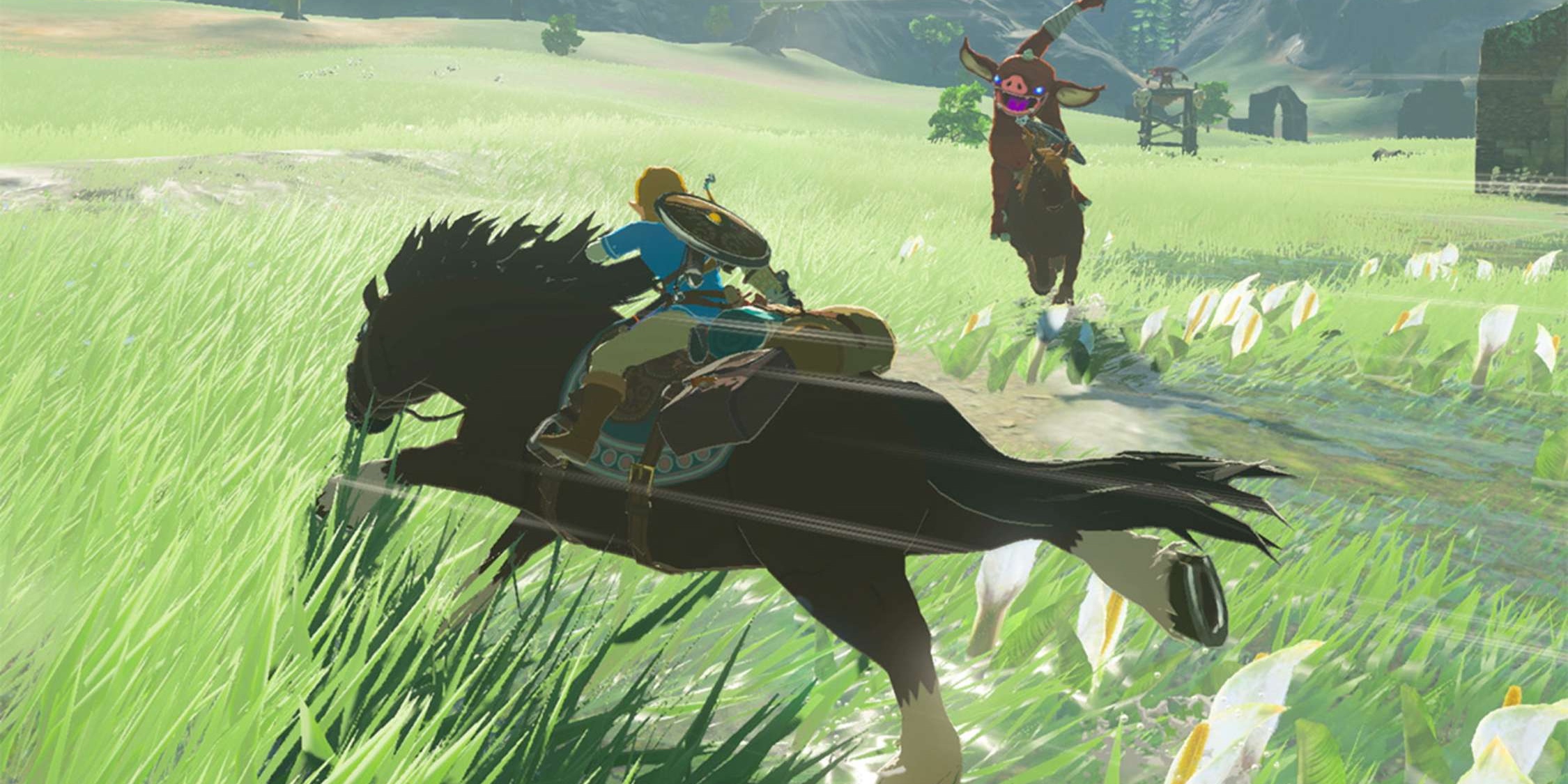 Расслабляющие игры для приставок: The Legend of Zelda: Breath of The Wild 