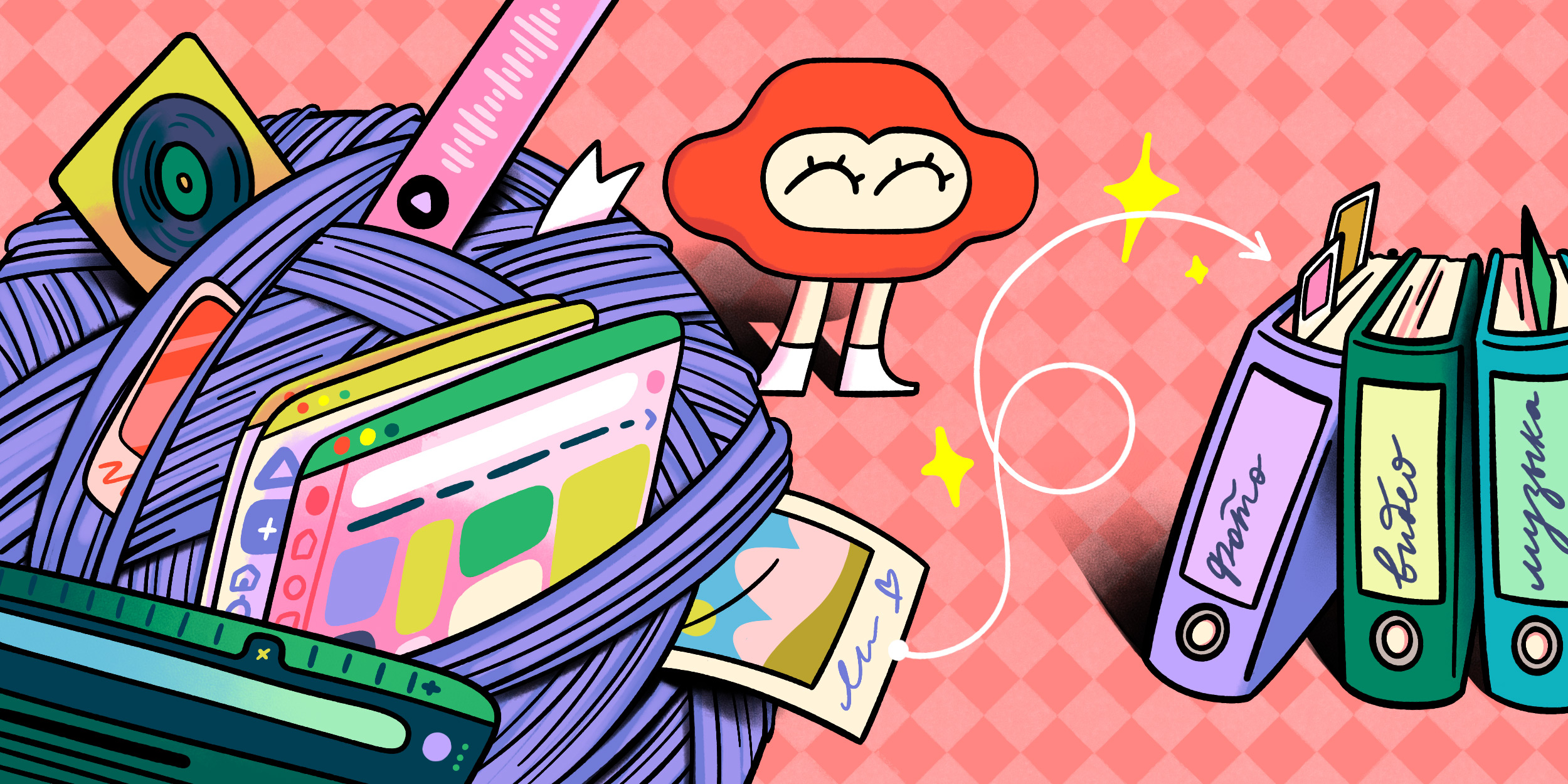 Накопилось: как избавиться от стресса, разобрав наконец все свои фото, музыку, каналы и прочее