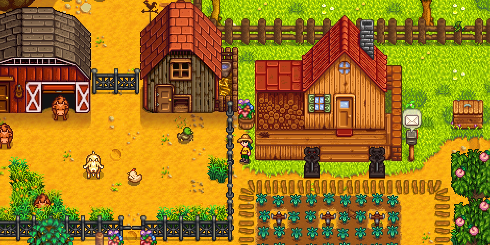 Расслабляющие игры для компьютера: Stardew Valley