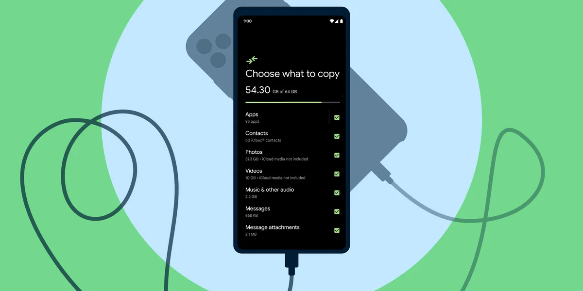 переход с iPhone на Android