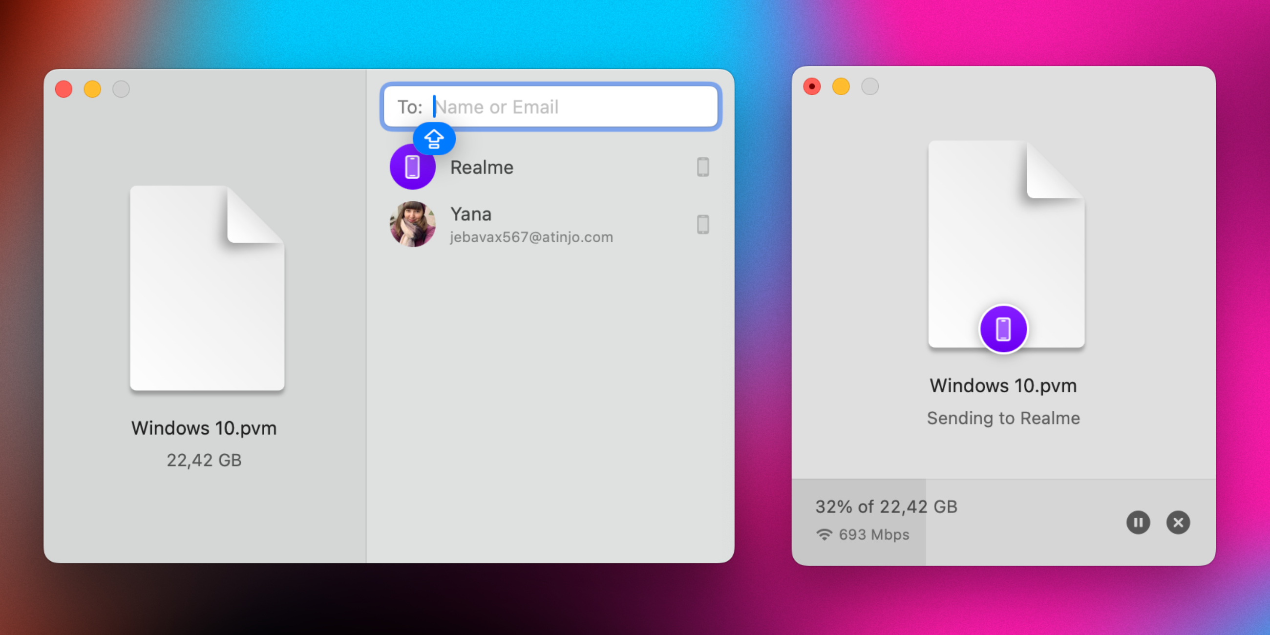 Как Blip передаёт данные