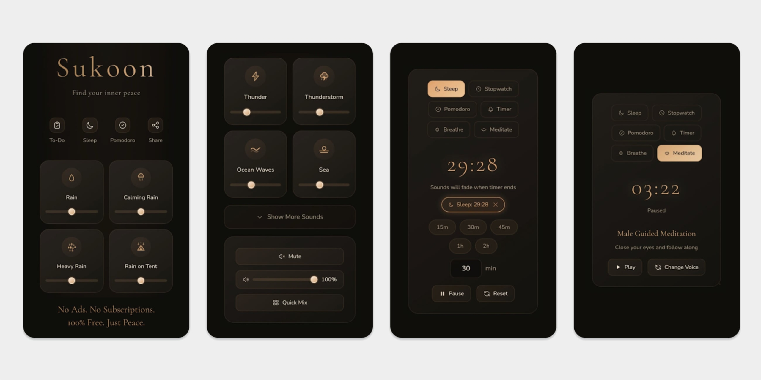 Приложение Sukoon для iOS