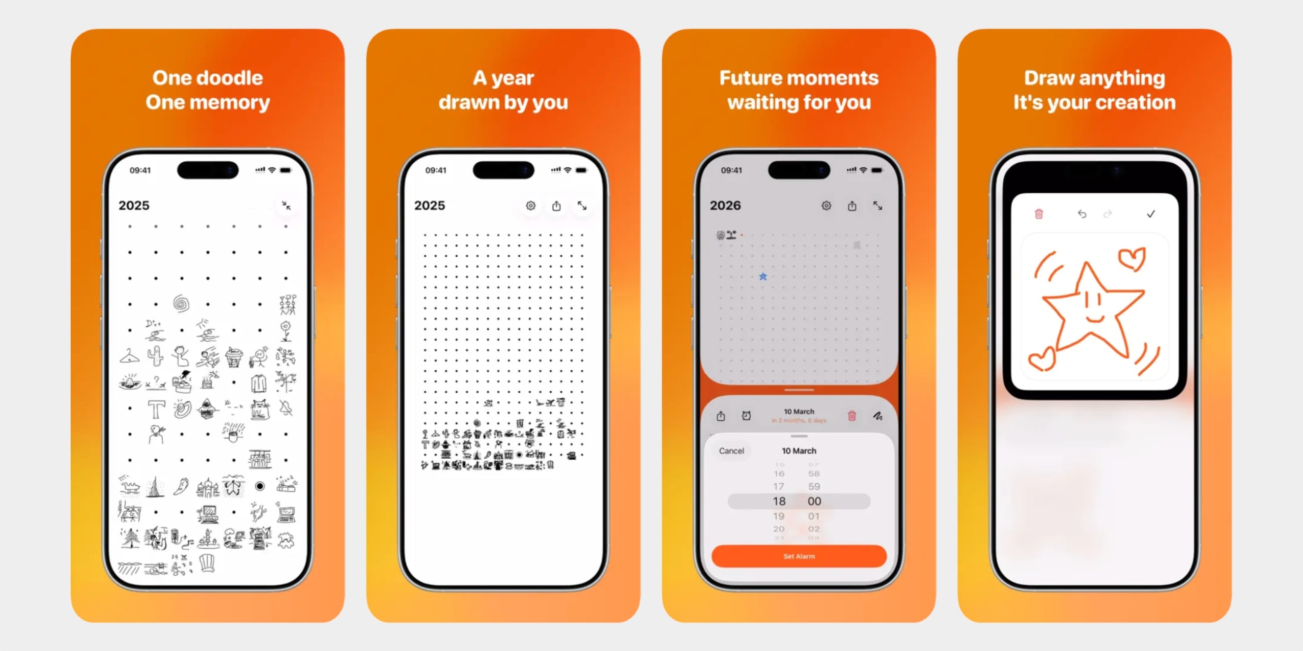 Приложение Joodle для iOS