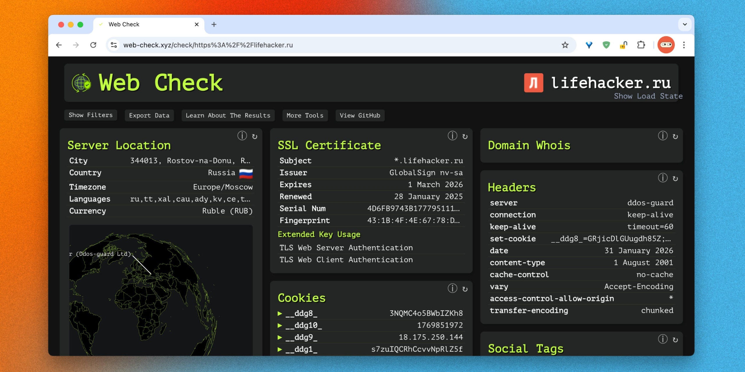 WebCheck