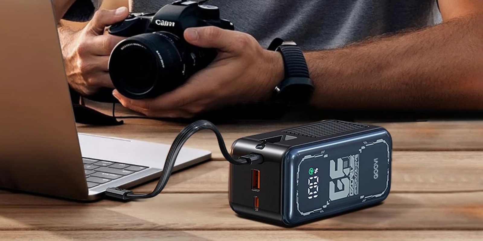 Пауэрбанк для ноутбука от QOOVI