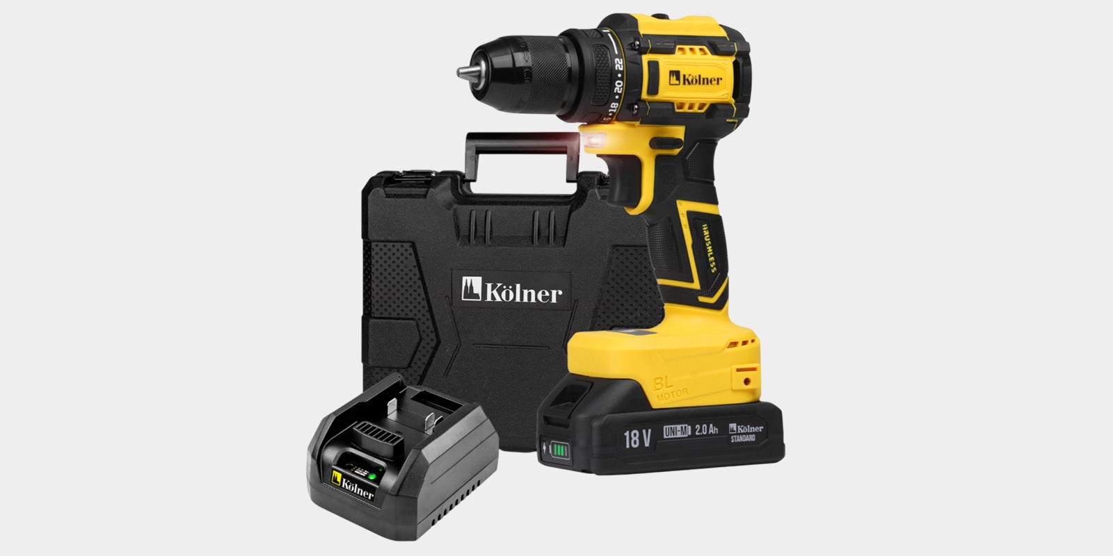 Дрель-шуруповёрт от Kolner
