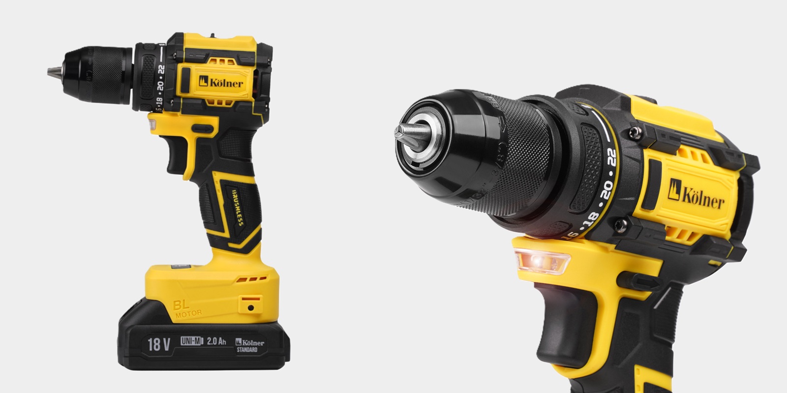 Дрель-шуруповёрт от Kolner