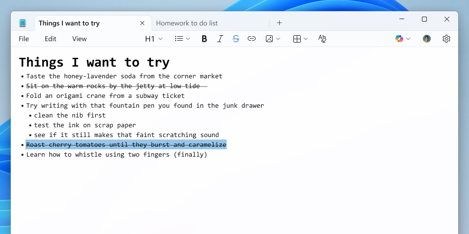 ИИ-генератор раскрасок и улучшенный Markdown: в &laquo;Блокноте&raquo; и Paint на Windows 11 появились новые функции