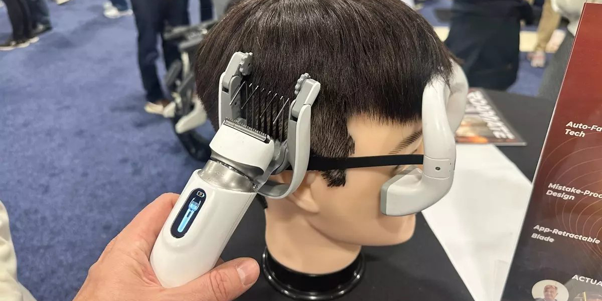Glyde — умная машинка для стрижки волос с CES 2026