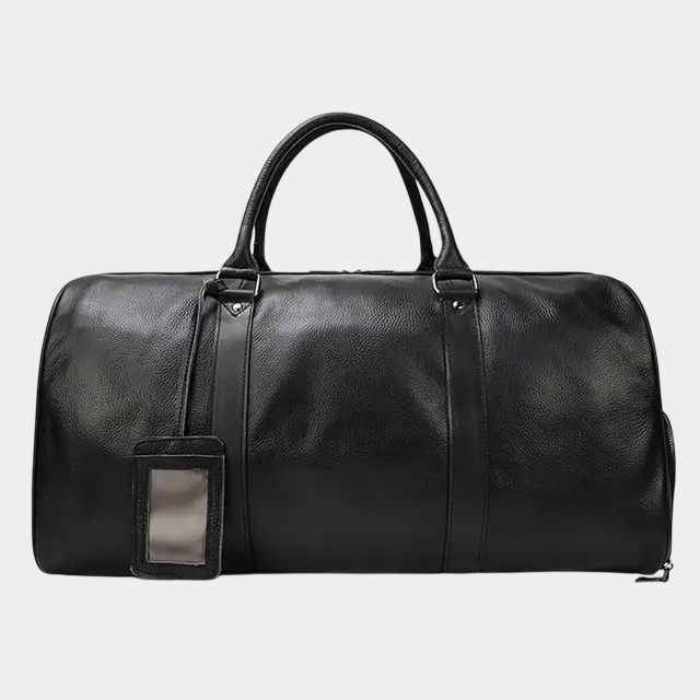 Дорожная сумка из натуральной кожи
