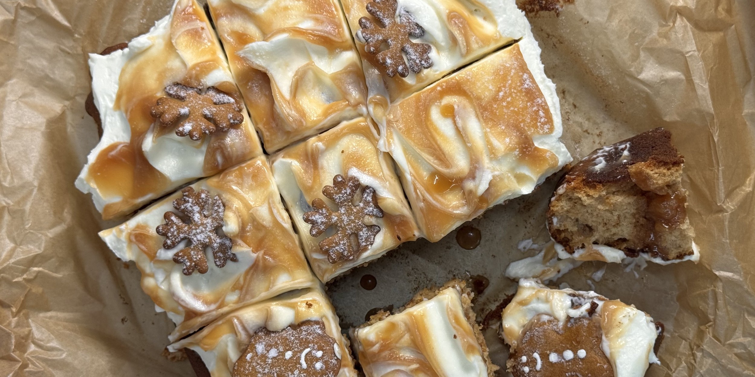 Имбирный кекс с карамелью от кулинара-кондитера Зины Овштейн