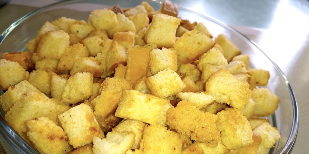 Закуска с карри и чесноком