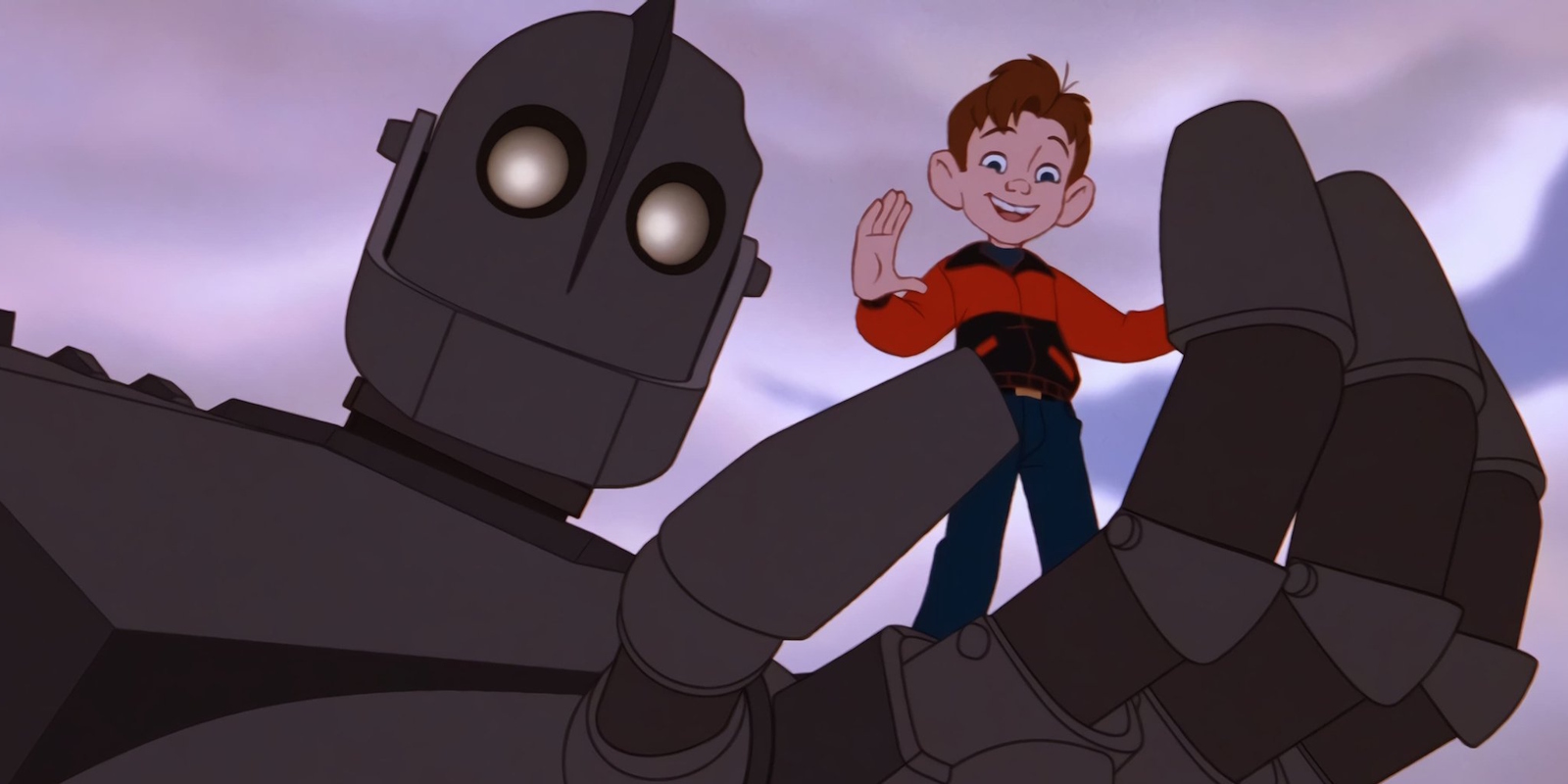 Кадр из мультфильма «Стальной гигант» Кадр из мультфильма «Стальной гигант» 1999 года