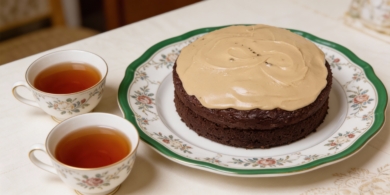 Домашняя карамельная глазурь для пирогов и тортиков