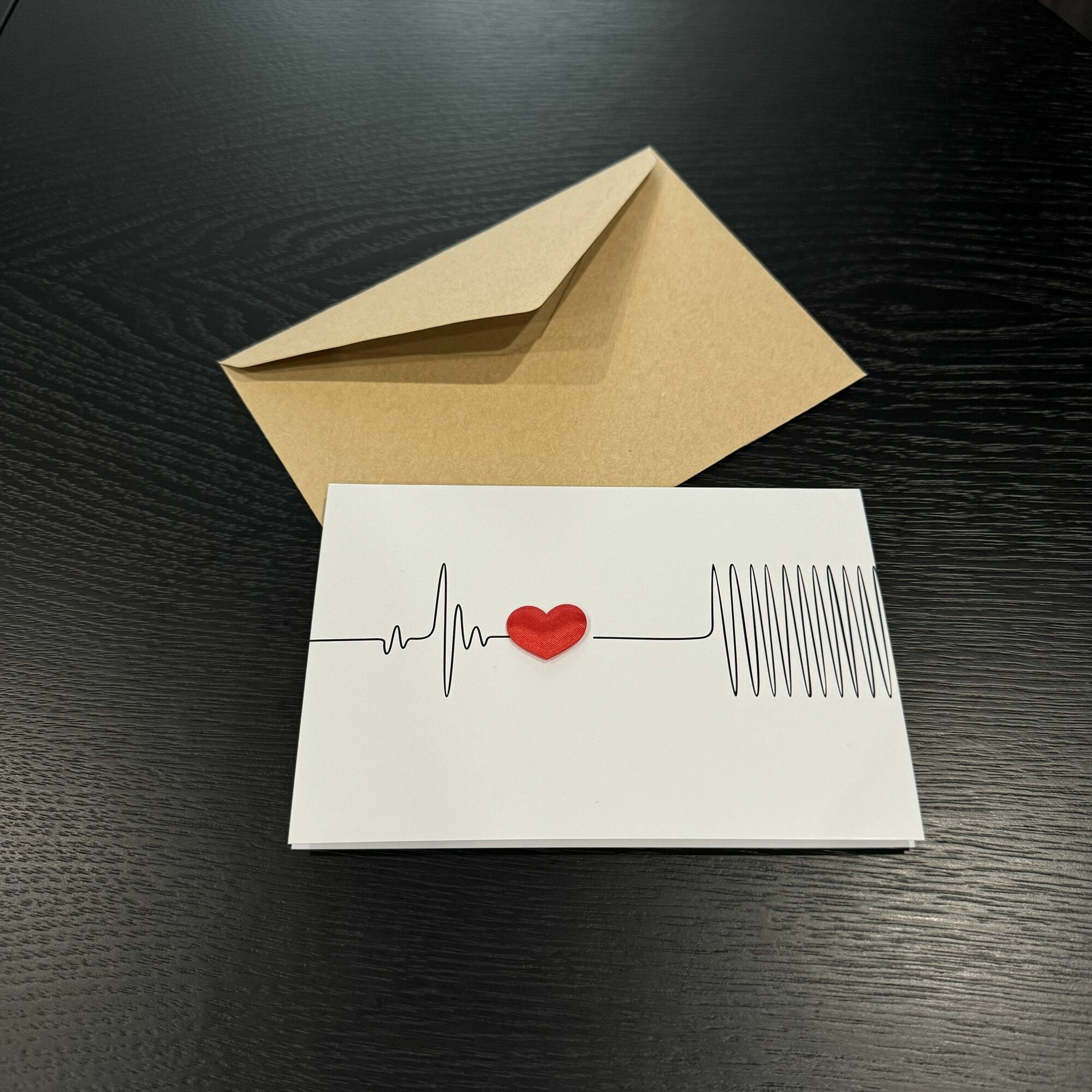 7. Валентинка с объёмным сердцем