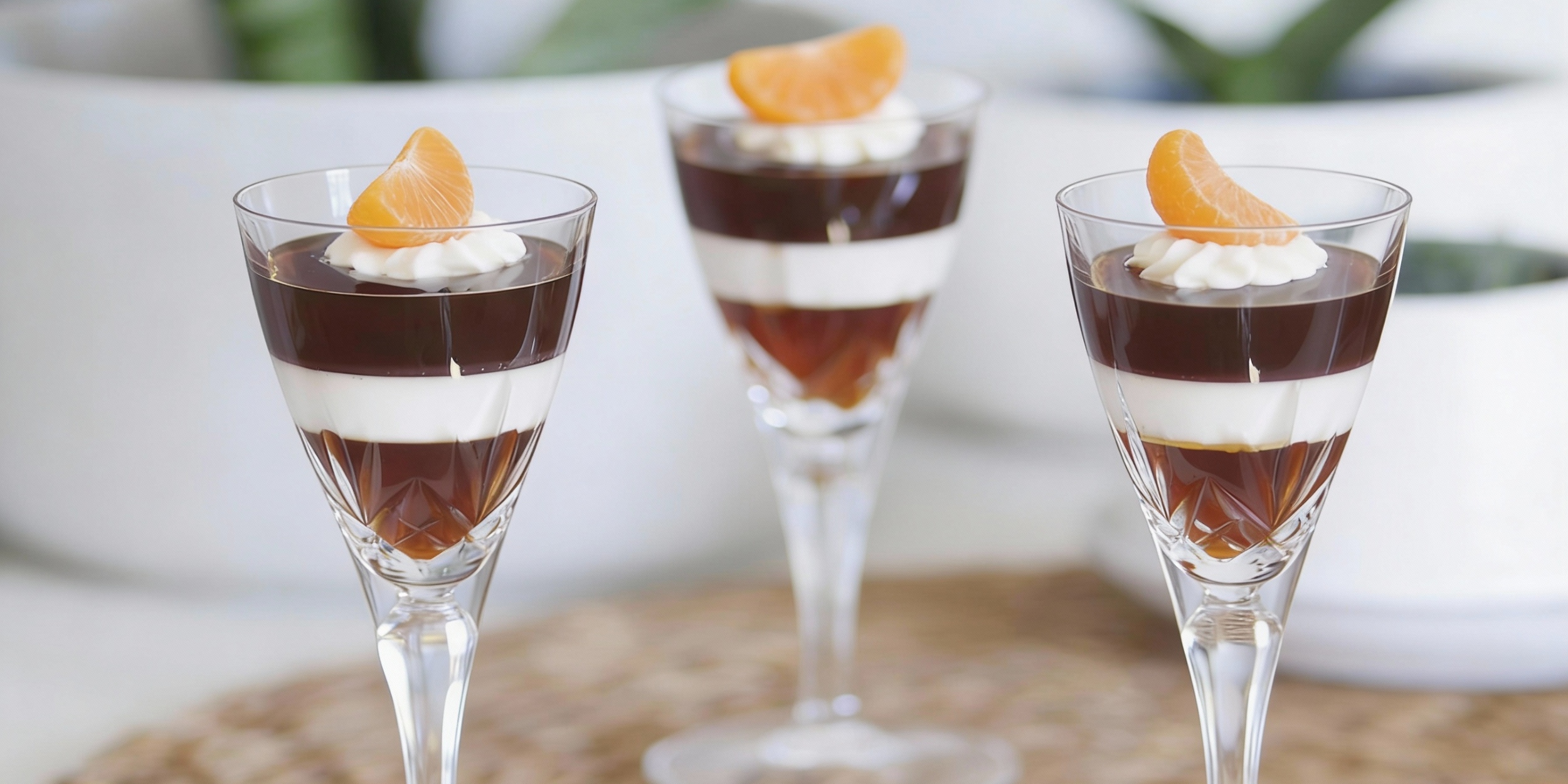 Кофейное желе — простой японский десерт без выпечки