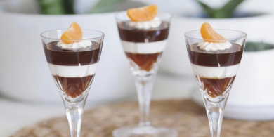 Кофейное желе — простой японский десерт без выпечки