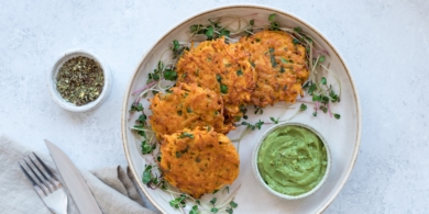 Необычные котлетки из батата и ещё 4 ингредиентов