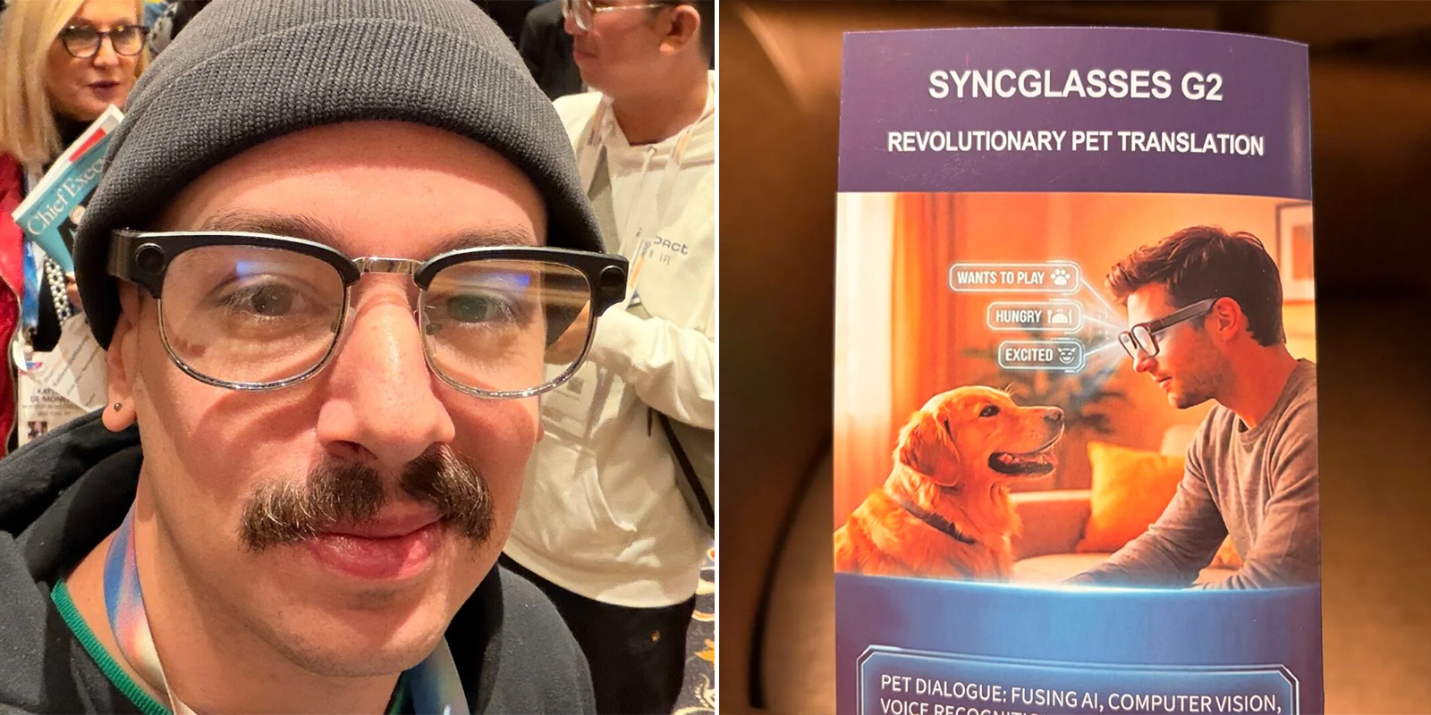 Syncglasses G2 — очки для понимания питомцев с CES 2026