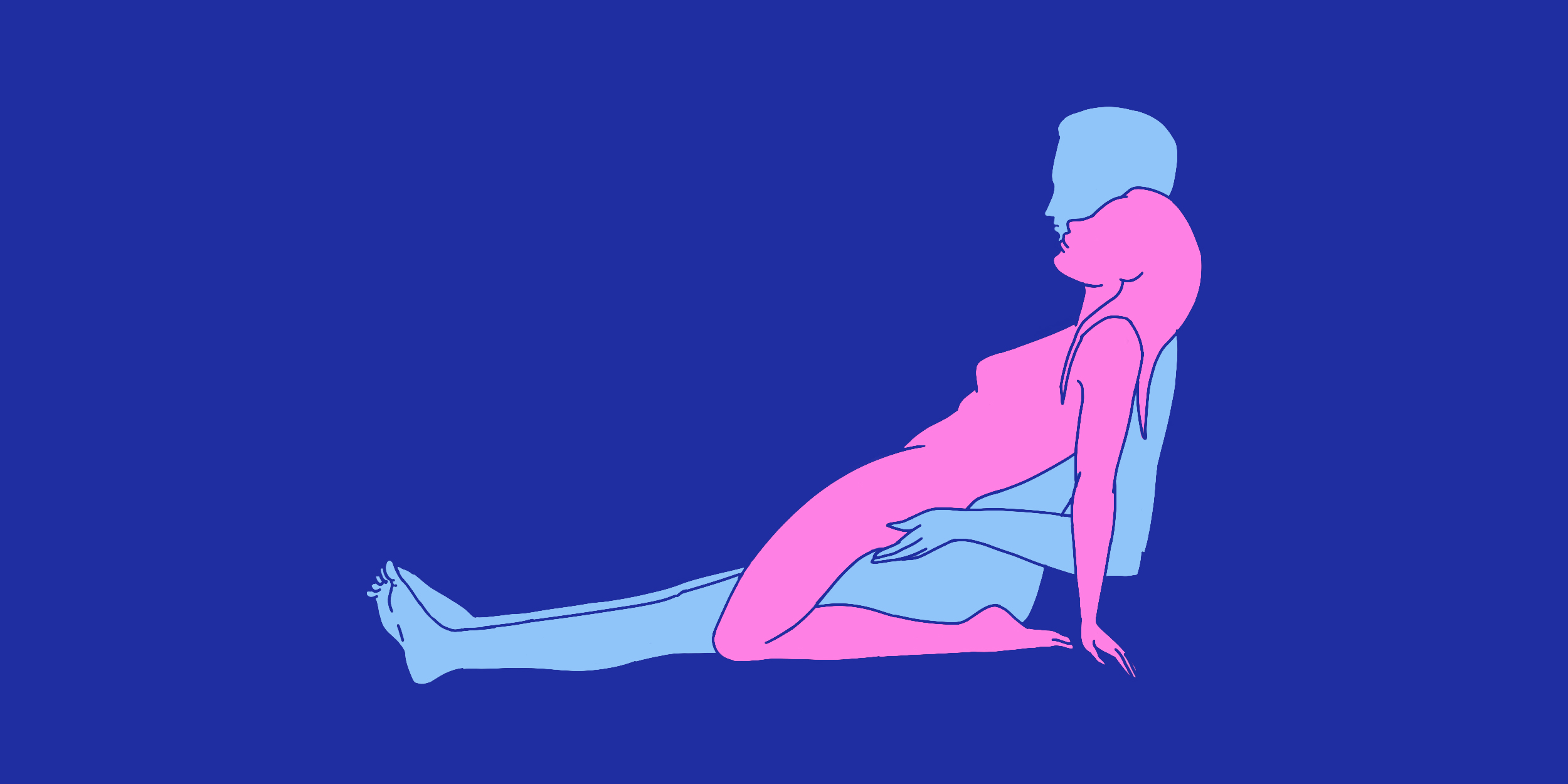 Поза для секса «изогнутые ложки»