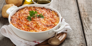 Рецепт самой простой картофельной запеканки с фаршем