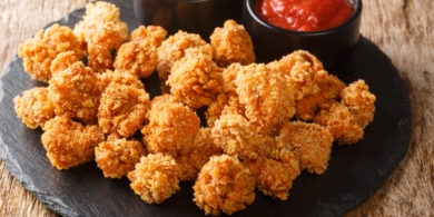 Хрустящий попкорн из курицы в аэрогриле