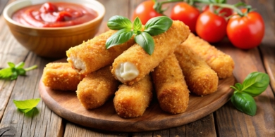 Нереально вкусные сырные палочки в аэрогриле — есть один секрет!