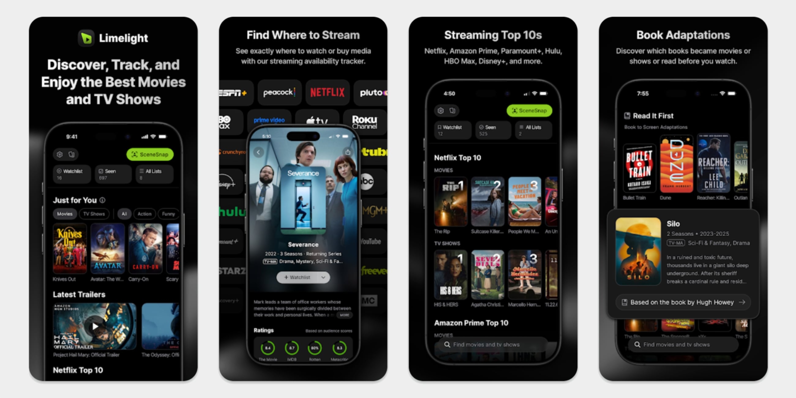 Приложение Limelight для Android