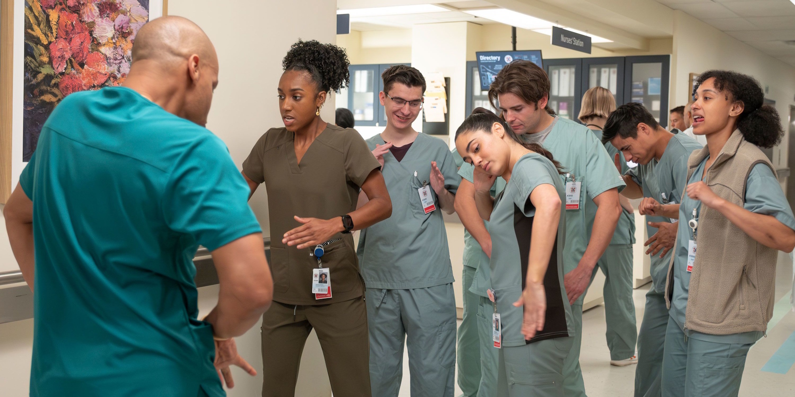 Кадр из 10-го сезона сериала «Клиника»