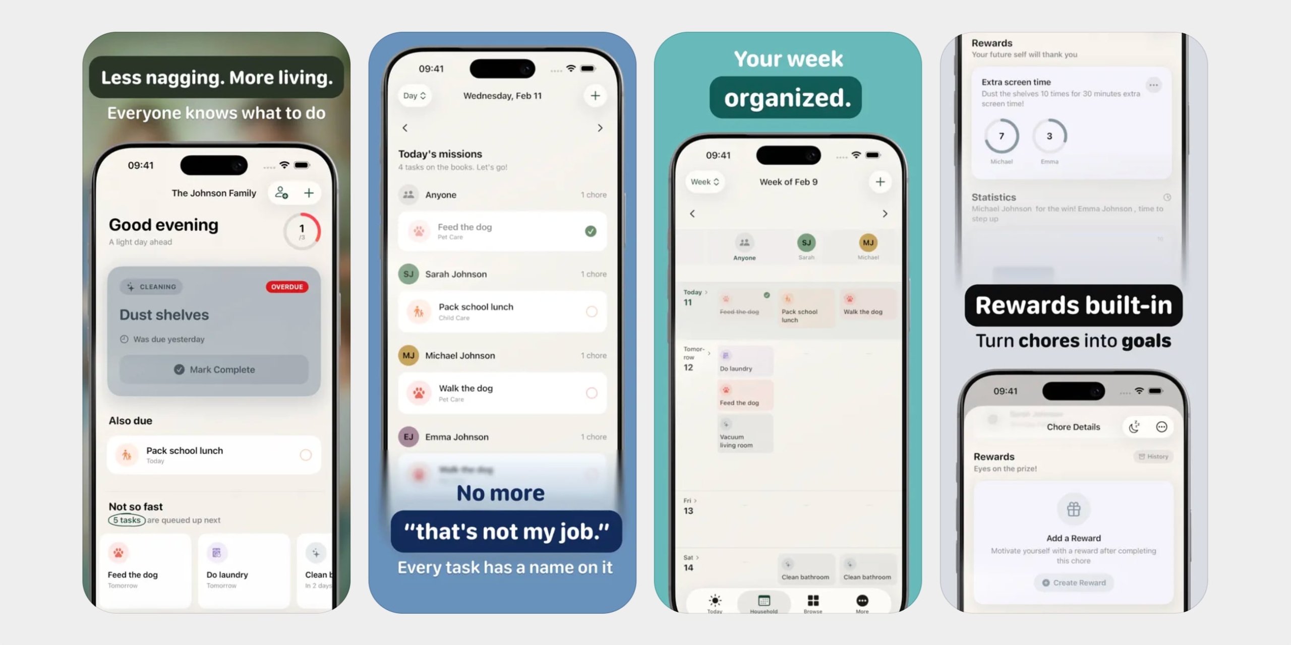 Приложение Chores для iOS