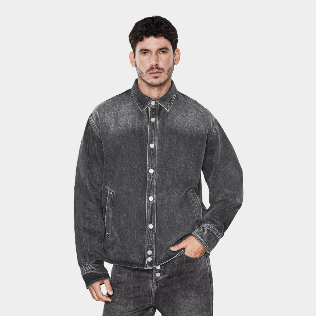 Джинсовая рубашка