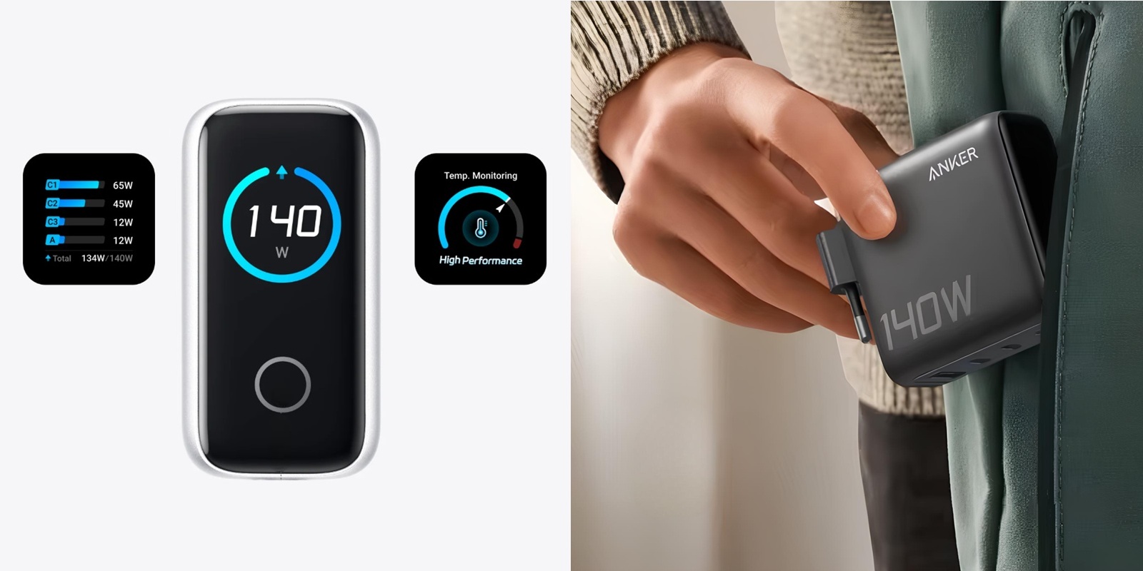 GaN-зарядка от Anker