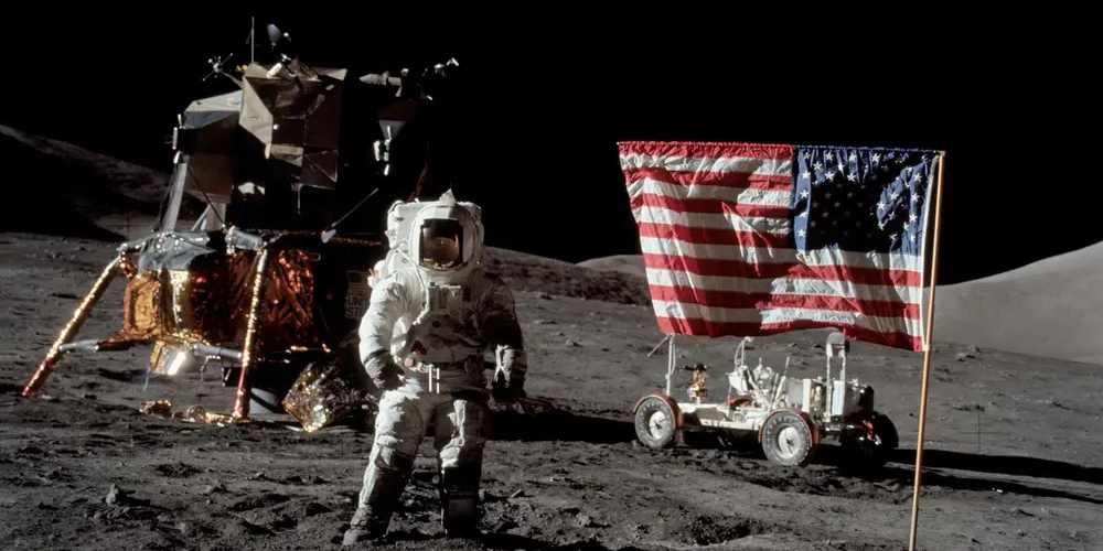 Один из последних кадров миссий «Аполлон»