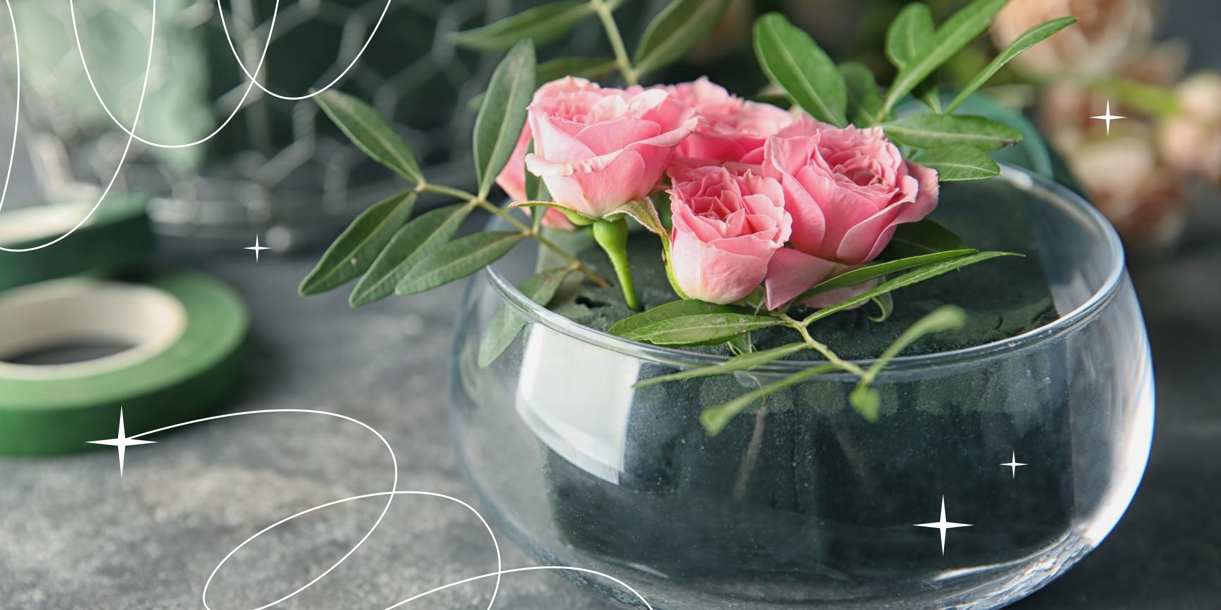 Как ухаживать за цветами в губке