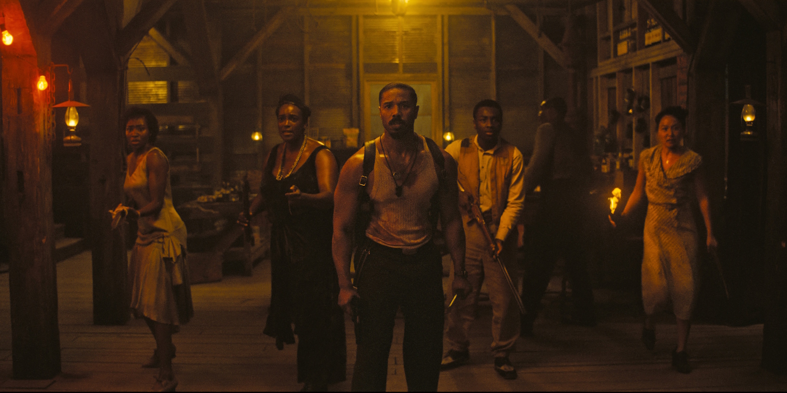 Кадр из фильма «Грешники» 2025 года