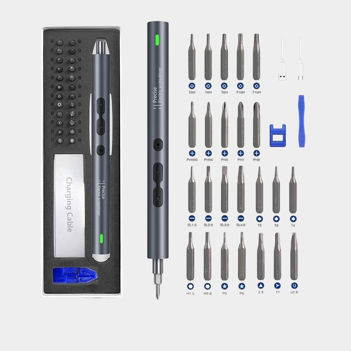 1. Отвёртка с комплектом бит